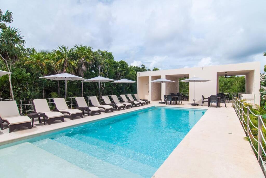 Ground Level Garden Condo At Akumal South By Tao Santamar Екстериор снимка