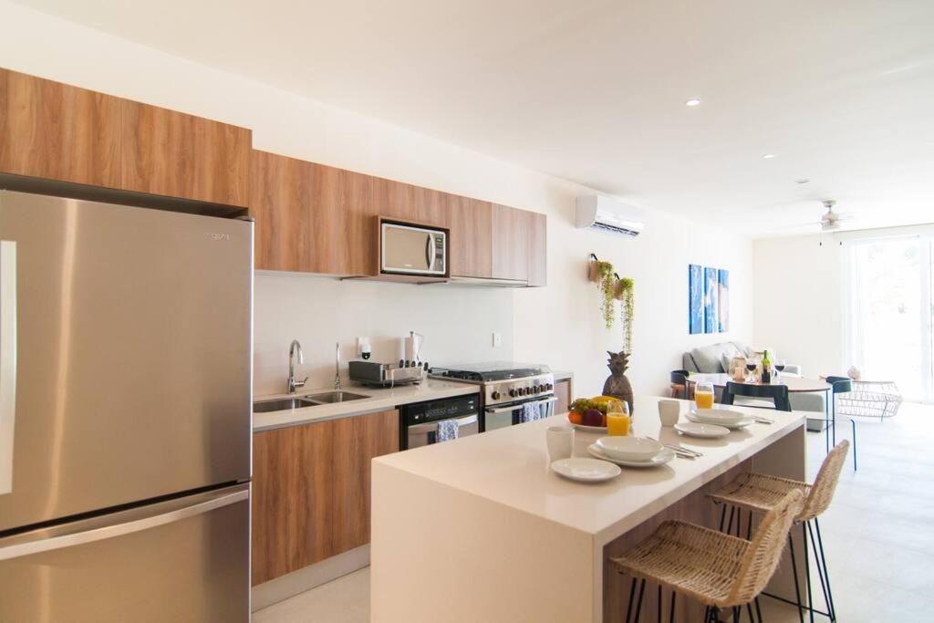 Ground Level Garden Condo At Akumal South By Tao Santamar Екстериор снимка