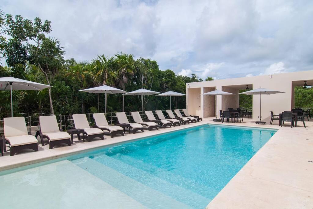 Ground Level Garden Condo At Akumal South By Tao Santamar Екстериор снимка