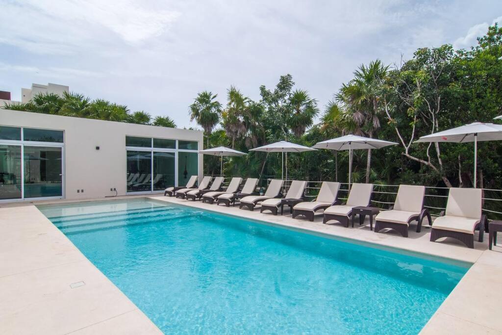 Ground Level Garden Condo At Akumal South By Tao Santamar Екстериор снимка